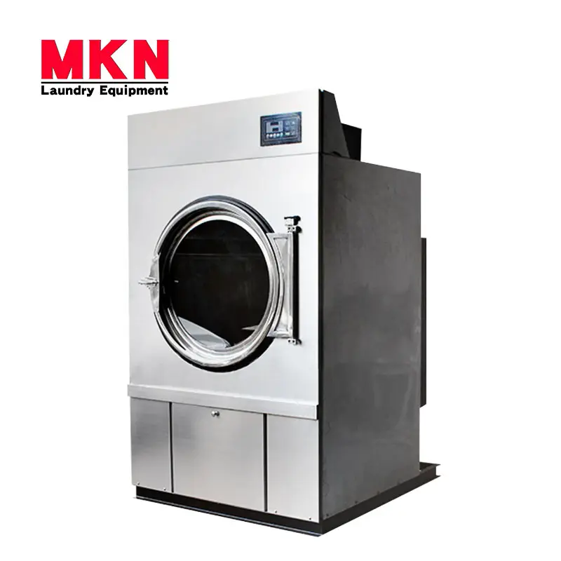 Mesin Pengering Gas/Listrik 15-100KG Mesin Pengering Baja Tahan Karat untuk Laundry Shop dan Hotel