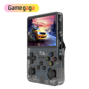 YE rgb20s r36s cầm tay game console 64GB 10000 trò chơi 3.5 inch màn hình retro cổ điển cầm tay chơi game máy nghe nhạc video trò chơi - Product Image 4