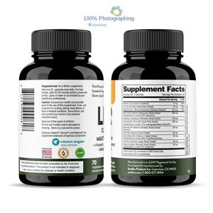 Xiaoshuan Volwassen Worst-Oplossende Kruidenleverreiniging En Detox Ondersteunen Capsules Van 60 Tellen - Product Image 2