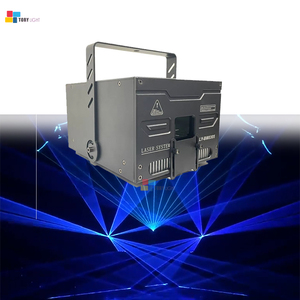 Giá khuyến mãi 5 Wát ánh sáng laser sân khấu ip33 trong nhà RGB Led Laser Chiếu sáng DJ thiết bị sân khấu Pro hoạt hình laser chiếu bầu trời - Product Image 5