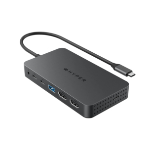 HyperDrive 7 PORT DUAL HDMI USB-C HUB para MacBook, PC con Windows, Chromebook ai usb - Product Image 1