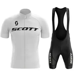 Sports competition cycling suit for men's short sleeved road cycling suit, breathable mountain cycling clothes and pants