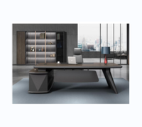 Nouveaux meubles de bureau modulaires cloison en aluminium postes de travail de cabine de table longue
