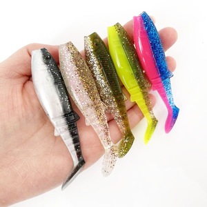 Esca Morbida <span class=keywords><strong>da</strong></span> <span class=keywords><strong>Pesca</strong></span> OEM 95mm 9g a Coda a T, Esca a Verme per Bass e Trota, Vendita all'Ingrosso - Product Image 1