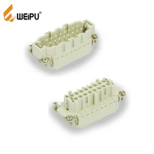 WEIPU 16A 500V 10Pin erkek kadın heaby görev endüstriyel cpc ecu kablo m12 konektörü