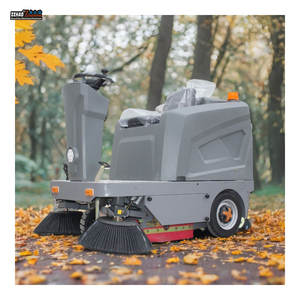 중장비 야외 바닥 청소기 48V 배터리 구동 저소음 창고/공장 마당 청소용 - Product Image 4