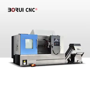 BR-570DY precision metal turning cnc lathe machine slant bed turning center cnc lathe machine supplier