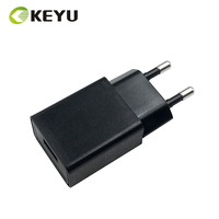 KC Certificat Corée Chargeur 5W 5V 1A Usb Chargeur mural pour le marché coréen