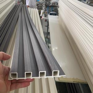 Lingrui hiện đại nội thất nghệ thuật louver trang trí 3D rãnh WPC tấm Tường cho tường hoặc trần nhà và trong nhà TV <span class=keywords><strong>PVC</strong></span> bao gồm bảng điều chỉnh - Product Image 6
