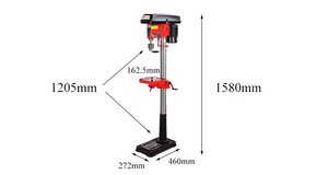 Máquina perforadora <span class=keywords><strong>de</strong></span> 550W ZJQ5120 Capacidad <span class=keywords><strong>de</strong></span> portabrocas Máquina perforadora pequeña <span class=keywords><strong>de</strong></span> Banco <span class=keywords><strong>de</strong></span> 5-20mm - Product Image 6