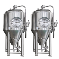 Cuve de Fermentation Conique Tonsen 5000L 6000L en Acier Inoxydable pour Bière avec Chemise de Refroidissement Isolée Certifiée CE