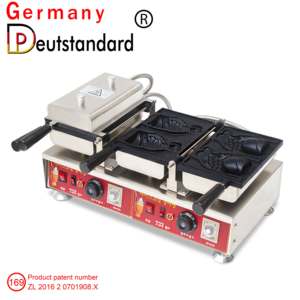 Máquina para hacer waffles con boca abierta, comercial Industrial, para hacer helados y pescado - Product Image 1