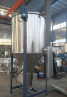 Eurasia Miscelatore Automatico di Alta Qualità per Pellet in Plastica PET PP, Serbatoio Verticale per Essiccazione e Stoccaggio, Capacità 1000/2000/3000/5000kg