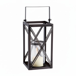 Lanterne exquise en fil de fer parfaite pour les décorations de festival mariages et rassemblements avec un affichage d'éclairage décoratif élégant - Product Image 1