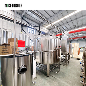 Sistema de Microcervecería de Acero Inoxidable de 2000L, Equipo para Elaboración de Cerveza Artesanal con Recipiente a Presión para <span class=keywords><strong>Restaurantes</strong></span> - Product Image 4