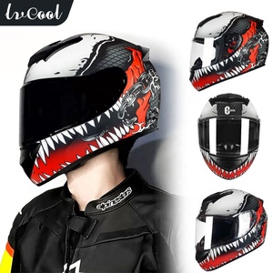 Casco <span class=keywords><strong>de</strong></span> Moto Integral Barato <span class=keywords><strong>de</strong></span> Alta Calidad con Certificación DOT, Casco <span class=keywords><strong>de</strong></span> ABS para Motocicleta Urbana a la Moda, Venta Directa <span class=keywords><strong>de</strong></span> Fábrica - Product Image 3
