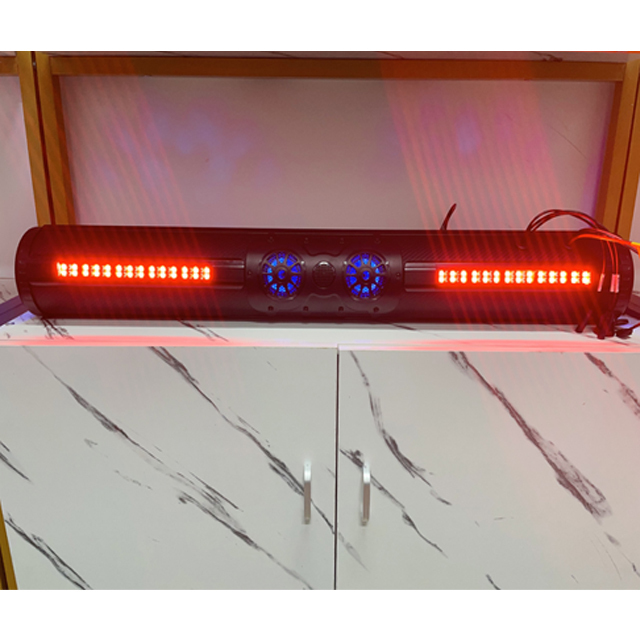 Sound bar Systems High Quality UTV ATV SSV Audio Custom Blue Tooth 4 Speakers Remote Control IP66 Waterproof USB