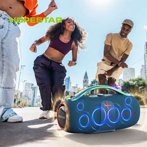 Hopestar A85 400W Powered Xách Tay Màu Xanh Răng Loa Bên Loa Với Micro Không Dây Loa & Phụ Kiện Boombox - Product Image 5