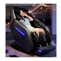 Fauteuil de massage portable pliable L36S à double moteur, zéro gravité, avec logo personnalisé, pour étirements thaïlandais professionnels et spa corporel complet