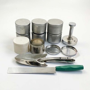 Soil Sampler Ring Knife Soil Sampler Bottom <strong>Cover</strong> with Handle Penetration Sampler 304 Stainless Steel Soil Drill 1 <strong>Meter</strong> Pole - Product Image 2