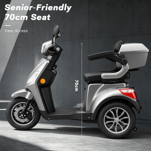 Nuevo <span class=keywords><strong>Scooter</strong></span> <span class=keywords><strong>de</strong></span> <span class=keywords><strong>Movilidad</strong></span> Eléctrico 800W 60V 20Ah Velocidad Máxima 25Km/h Larga Autonomía 55Km - Product Image 3