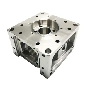 CNC machining of anodized motorcycle parts made of aluminum alloy billets