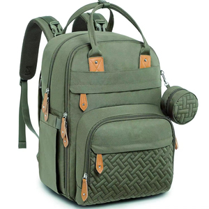 Multifunctional Custom Large Portable Mummy <b>Bag</b> Waterproof Baby Folding Crib <b>Bed</b> <b>Bags</b> Diaper Nappy Maternity <b>Bags</b> - Product Image 6