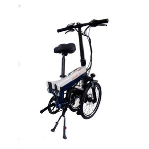 Ebike-bicicleta eléctrica plegable, 20 pulgadas, 48v, 250W, neumático ancho - Product Image 4