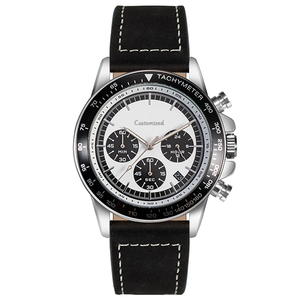 Reloj Deportivo Cronógrafo Multifuncional de Acero Inoxidable a Prueba de Agua para Hombres de Negocios - Product Image 1