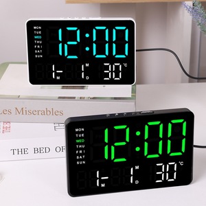 Tùy Chỉnh Thông Minh Kỹ Thuật Số Bàn LED Đa Chức Năng Đồng Hồ Với Thời Gian Và Ngày Đồng Hồ Kỹ Thuật Số Cho Phòng Ngủ - Product Image 2