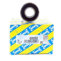 Liste des prix des roulements SNR 6203EE 6202EE 6204EE 6205EE 6206EE Roulement à billes SNR d'origine 6202 6203 6204 6205 6206 Roulement moteur EEC3