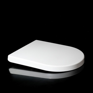 Siège de toilette classique en U, style européen, couvercle <span class=keywords><strong>WC</strong></span> blanc en Duroplast avec mécanisme de fermeture douce pour appartements - Product Image 4