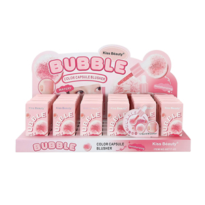 <span class=keywords><strong>Kiss</strong></span> <span class=keywords><strong>Beauty</strong></span> - Colorete en Cápsula Multicolor Hidratante con Burbujas, Colorete Líquido Acuoso que Revela un Toque Juvenil y Coqueto - Product Image 2