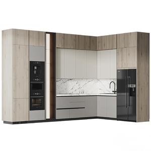 KEJIA Gabinete <span class=keywords><strong>de</strong></span> <span class=keywords><strong>cocina</strong></span> moderno personalizado <span class=keywords><strong>de</strong></span> madera contrachapada <span class=keywords><strong>de</strong></span> melamina con <span class=keywords><strong>encimera</strong></span> <span class=keywords><strong>de</strong></span> piedra e isla <span class=keywords><strong>de</strong></span> <span class=keywords><strong>cocina</strong></span> <span class=keywords><strong>para</strong></span> apartamento - Product Image 1