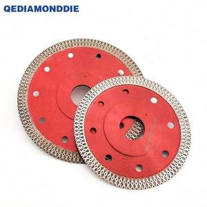 Disco de sierra de diamante súper delgado de 105 mm y 115 mm, disco de sierra de diamante turbo X Mesh para cortar azulejos de cerámica - Product Image 5
