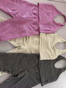 Conjunto <span class=keywords><strong>de</strong></span> Dos Piezas <span class=keywords><strong>de</strong></span> Top Halter con Estampado <span class=keywords><strong>de</strong></span> Lunares y Pantalones Capri en Algodón y Elastano <span class=keywords><strong>para</strong></span> Uso <span class=keywords><strong>Casual</strong></span> <span class=keywords><strong>de</strong></span> Verano con Logotipo Personalizado - Product Image 4