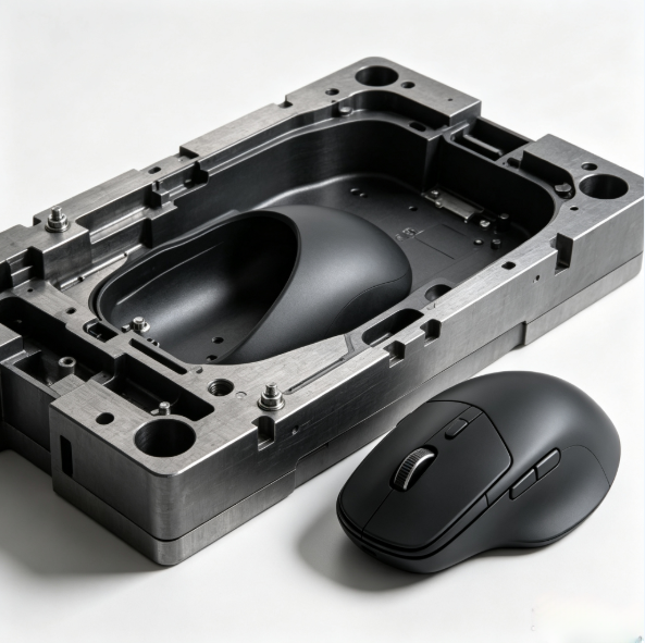 OEM Custom ABS Mouse Housing Open Mold Plastic Injection Molding Mouse Shell