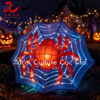 Lanterne chinoise décorative d'Halloween personnalisée, lanterne en soie pour événements d'Halloween, décoration de maison hantée