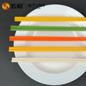 Five And Harmony Melamine Chopsticks Solid Color Durable For Child Use - Product Image 2