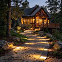 Lampe de sol encastrée LED blanc chaud DC12V, lumière souterraine étanche pour extérieur, lumière encastrée LED en acier inoxydable