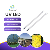 Dual Chip UV LED 0.9PF UVA LED para solución eléctrica para matar insectos y mosquitos con tubo de lámpara LED