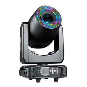 Nueva Luz Móvil LED RGBW de 200W para Escenario con Control DMX512, Prisma de 12+6 y Discos de Patrones de 7+1 - Product Image 1