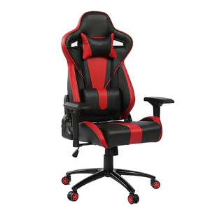 Silla Gamer Rosa Personalizada con <span class=keywords><strong>Altavoces</strong></span> Bluetooth, Tapicería de Cuero Blanco, Sillas Gaming para Largas Jornadas de Uso - Product Image 4