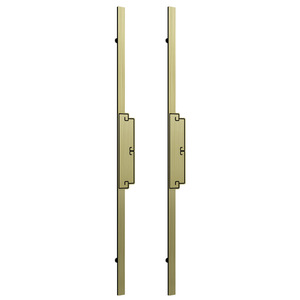 Tiradores de barra extendidos y delgados en forma de L para gabinetes y armarios, sin perforación, con ranura recta, ocultos para muebles - Product Image 3