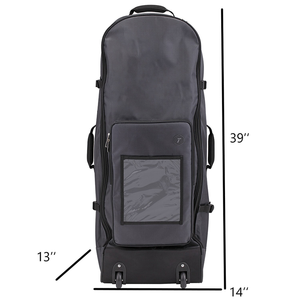Sac à dos de voyage personnalisé avec roues de plage portable et étanche de grande capacité pour homme, planche à <span class=keywords><strong>lisier</strong></span> pour sport en plein air, rangement pour bateau gonflable - Product Image 5