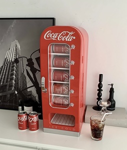 Mini nevera de refrigeración Vintage de 220V, refrigerador <span class=keywords><strong>Retro</strong></span> de 12V para oficina, casa de campo, Enfriador de coque de dieta de temperatura única, Sprite 1st MOQ - Product Image 2