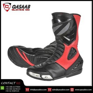 Chaquetas de moto de cuero genuino antideslizantes, transpirables, impermeables, largas y completas, para montar en moto, carreras, zapatos de Turismo de secado rápido - Product Image 2