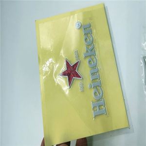 Écussons en TPU souple personnalisés avec logo en relief, placage or, pressage à haute fréquence, pour chapeaux, sacs, uniformes - Product Image 2