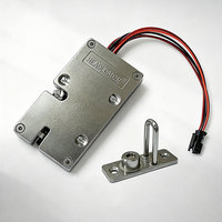 Serrure électromagnétique antichoc et anti-effraction avec signal de retour d'état de verrouillage, serrure à commande électrique largement utilisée dans les armoires