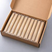 Bâtonnets de bambou jetables ronds et doubles biodégradables en bambou naturel pour barbecue, hot pot et restaurant, personnalisables OEM en usine